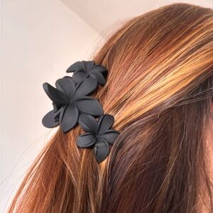 Large Floral Hair Clip